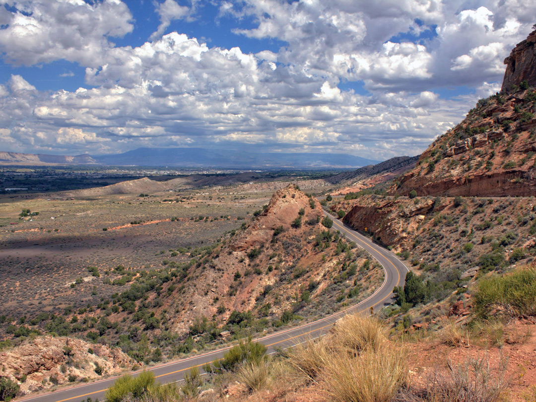 North end of Rim Rock Drive