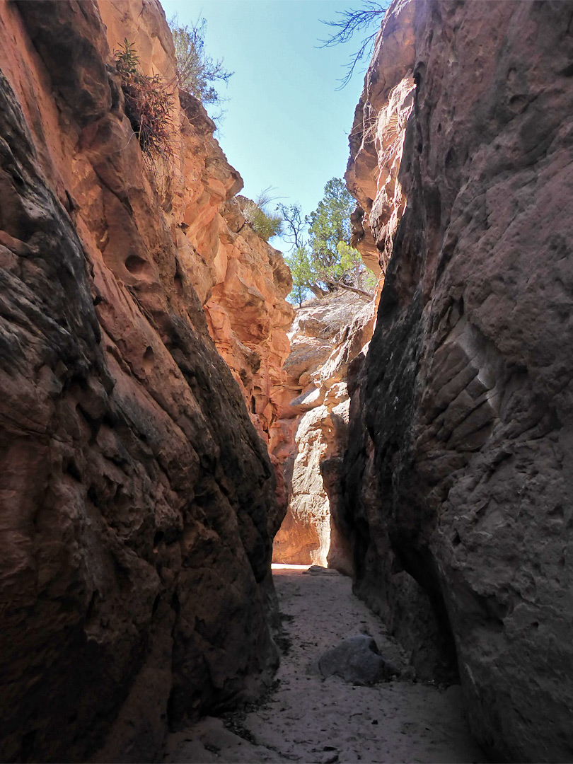 Dark passageway