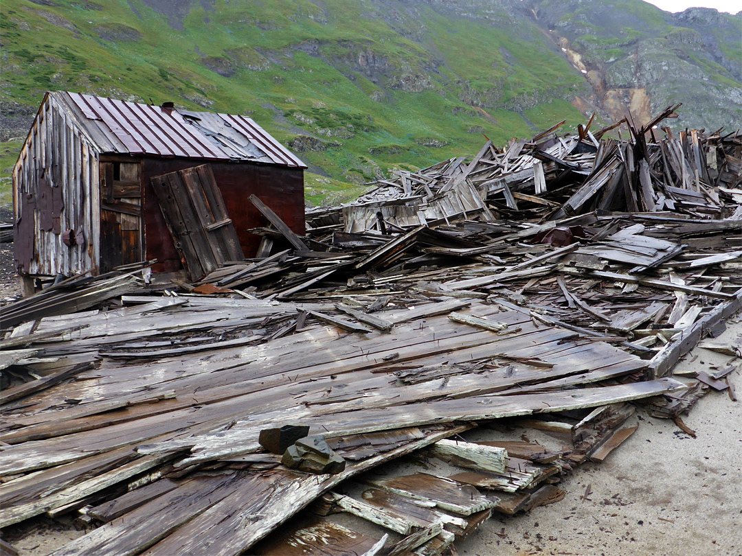 Wooden building