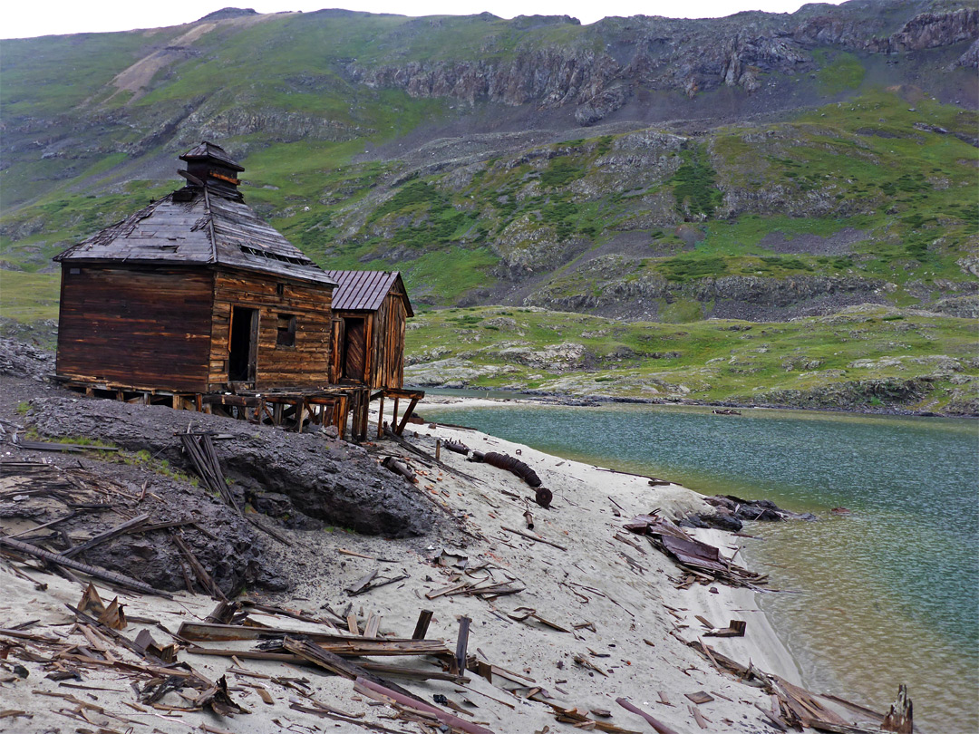 Cabins by the lake