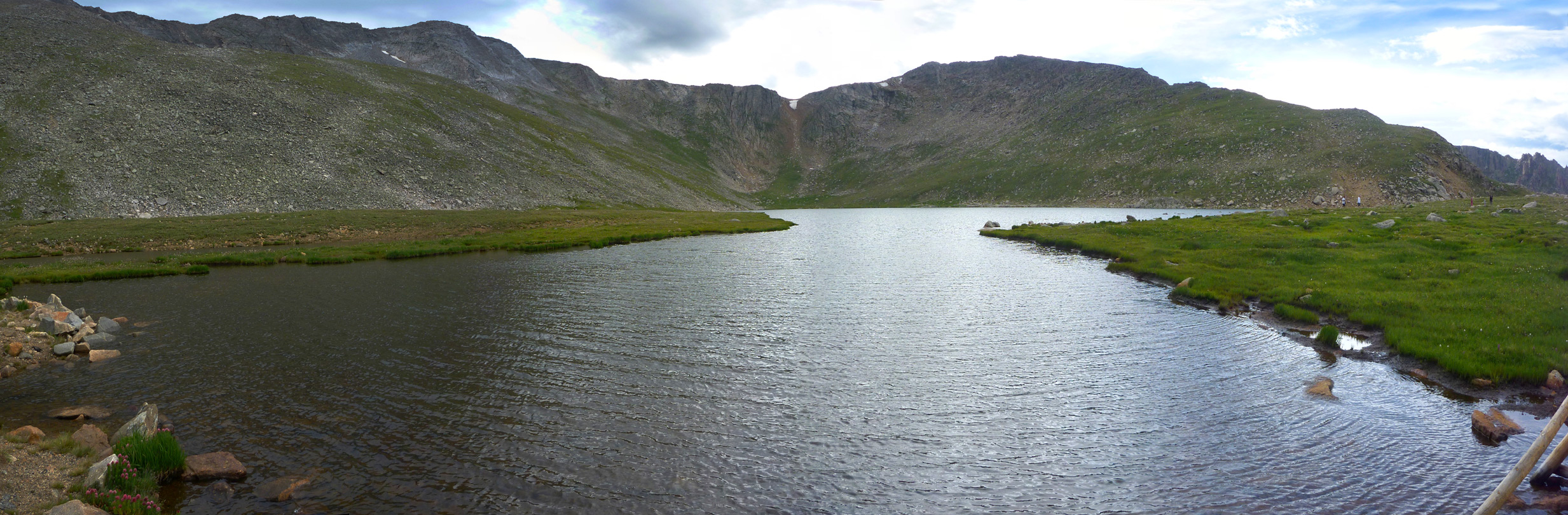 Panorama of Summit Lake