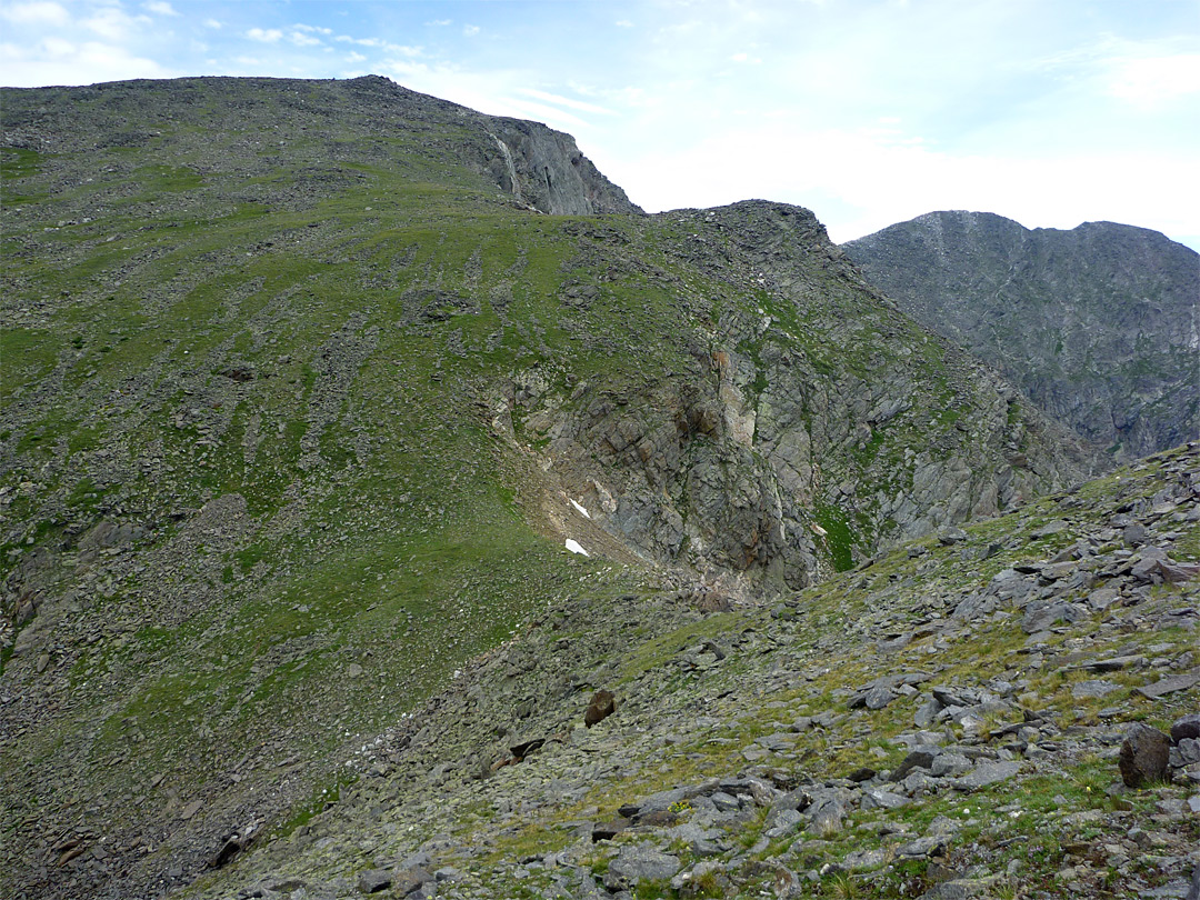 Ridge above the lake