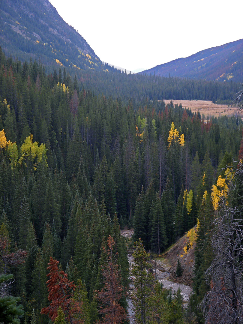 Kawuneeche Valley and the Colorado River