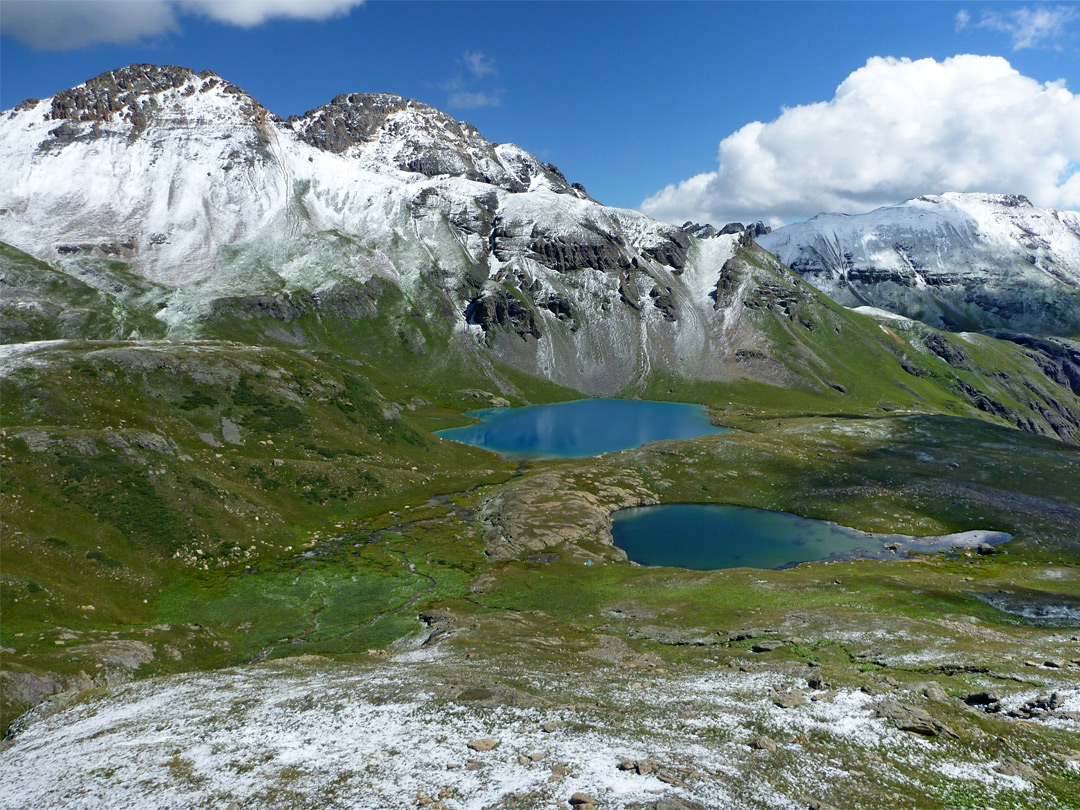 Distant view of Ice lake