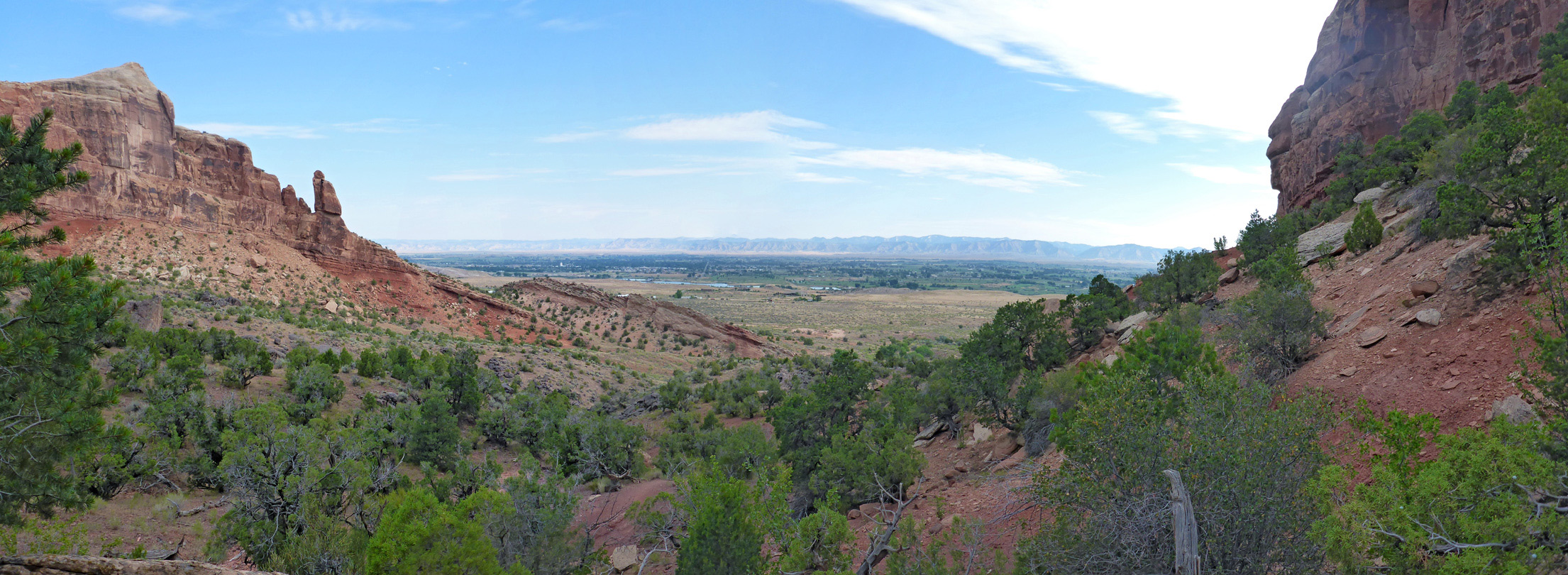 Lower end of Wedding Canyon