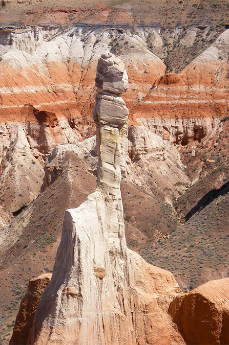 Isolated hoodoo