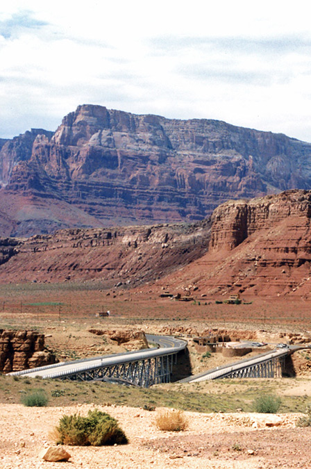 The two US 89 bridges