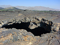 Lava around Indian Tunnel