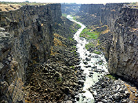 Malad Gorge, from the bridge