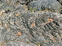 Rippled lava