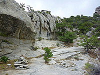 Cairn along the North Fork Trail