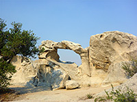 Side view of Window Arch
