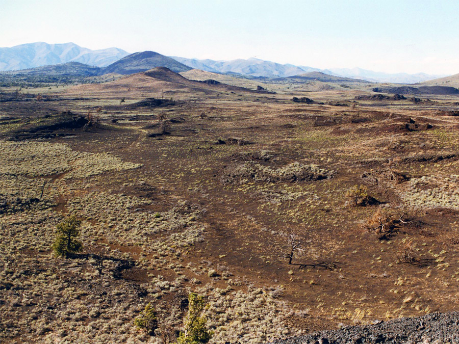 View from Echo Crater