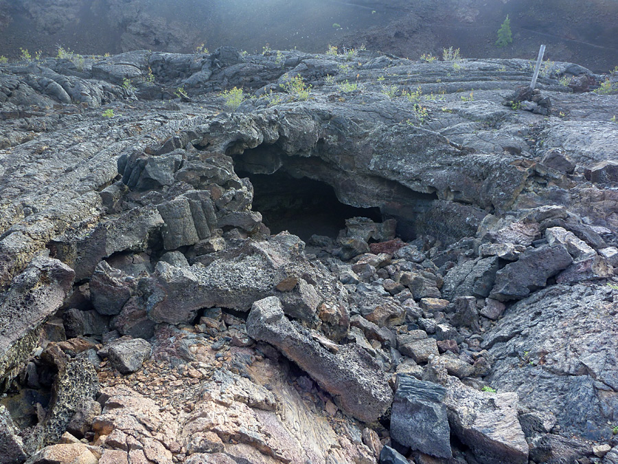 Small lava cave