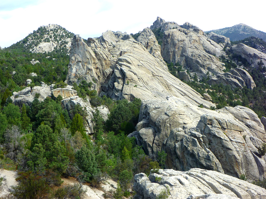 Rocks along the Stairways Trail