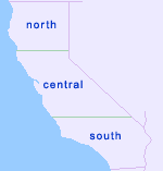 California hiking regions