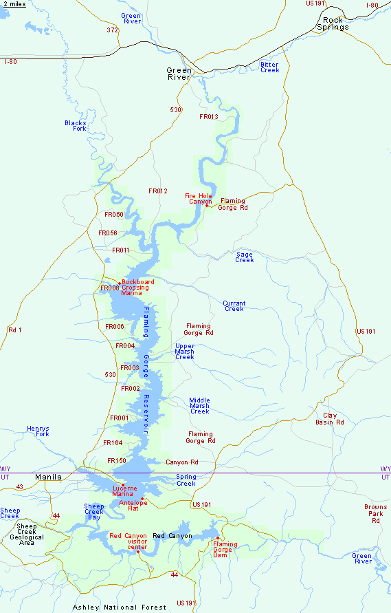 map flaming gorge        <h3 class=