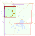 Yellowstone National Park index map