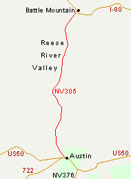 Map of NV 305