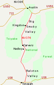 Map of NV 376