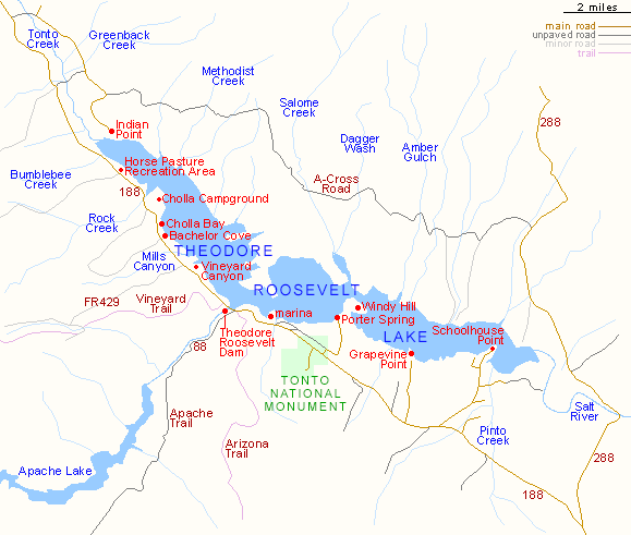 Lake Pleasant Az Depth Chart