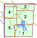 Yellowstone National Park index map