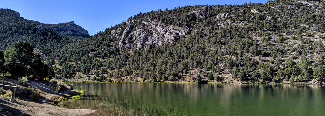 Cave Lake, looking southeast