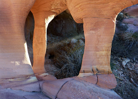 Double Arch, Color Rock Quarry