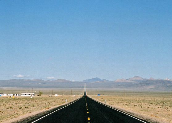 NV 375, approaching Rachel