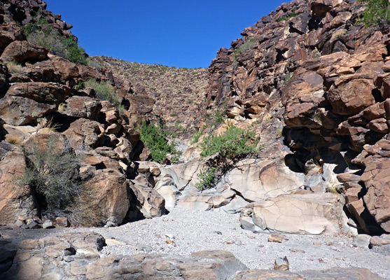 Rocky peak in the McCullough Range