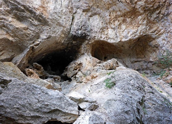 Two caves