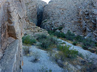 Entrance to the narrows