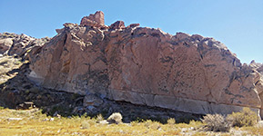 Cliffs near Ash Hill