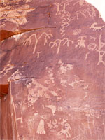 Varied petroglyphs