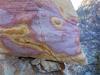 Head-like rock