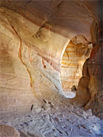 Pastel alcove
