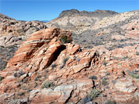 Rocks and sagebrush