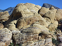 Weathered rocks