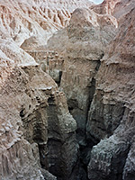 North end of Cathedral Gorge