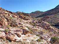 Shallow valley