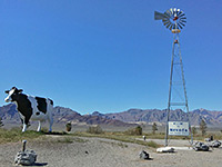 Welcome sign, NV 373