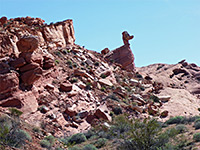 Cliffs near Duck Rock