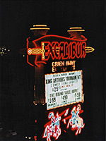 Excalibur sign