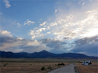 Fence Road and Wheeler Peak