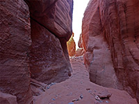 Slot canyon