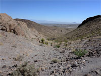 Trail through a ravine