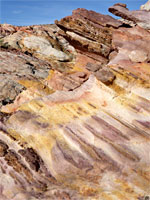 Subtle rock colors