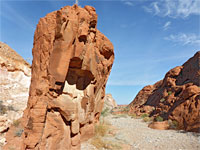 Stony streambed