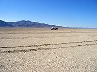 RV on the playa