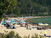 Beach at Sand Harbor